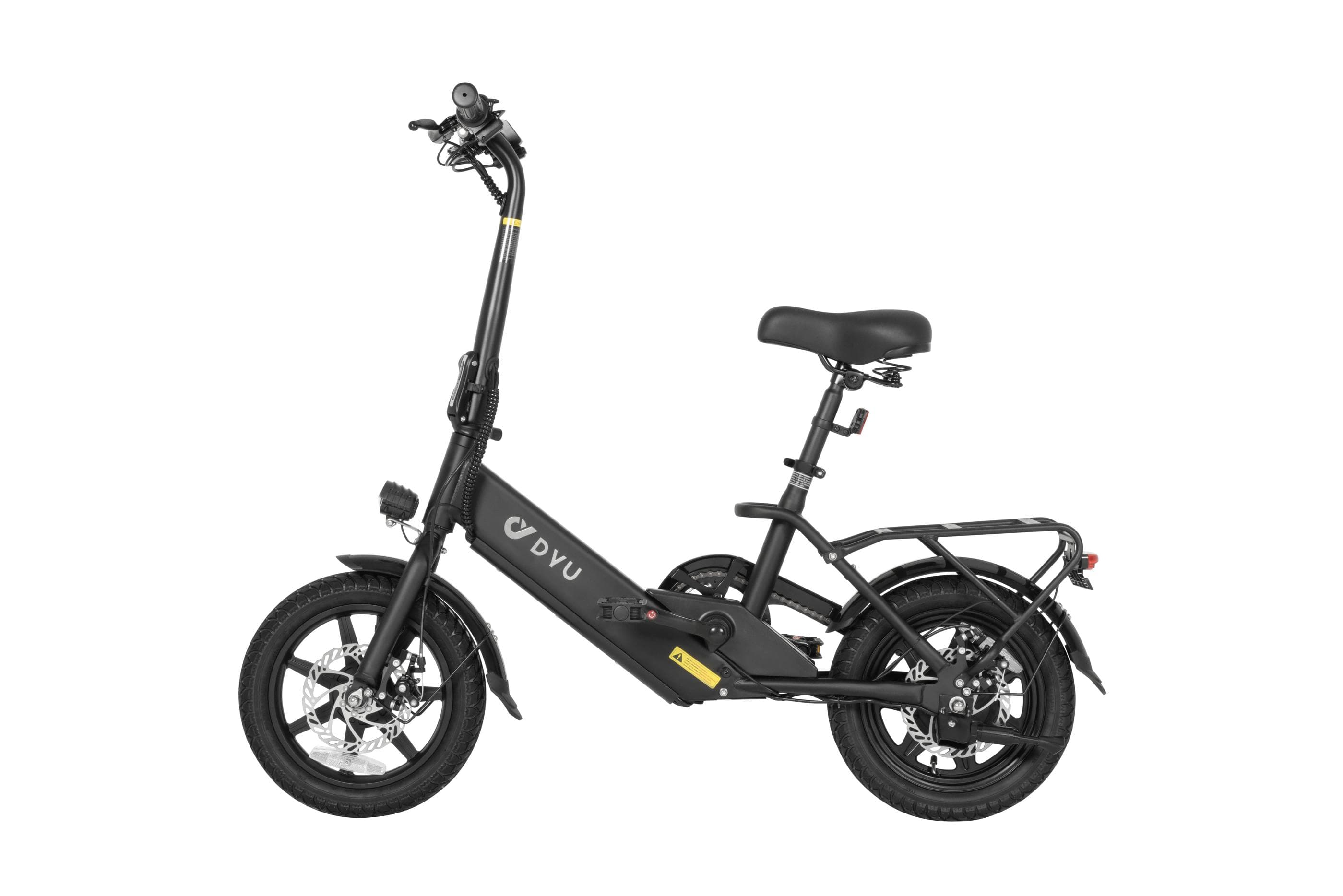 DYU C3-14 36V 7.5Ah Foldable Electric Bike - 14-inch, 250W, Single Speed, Ultra-Portable