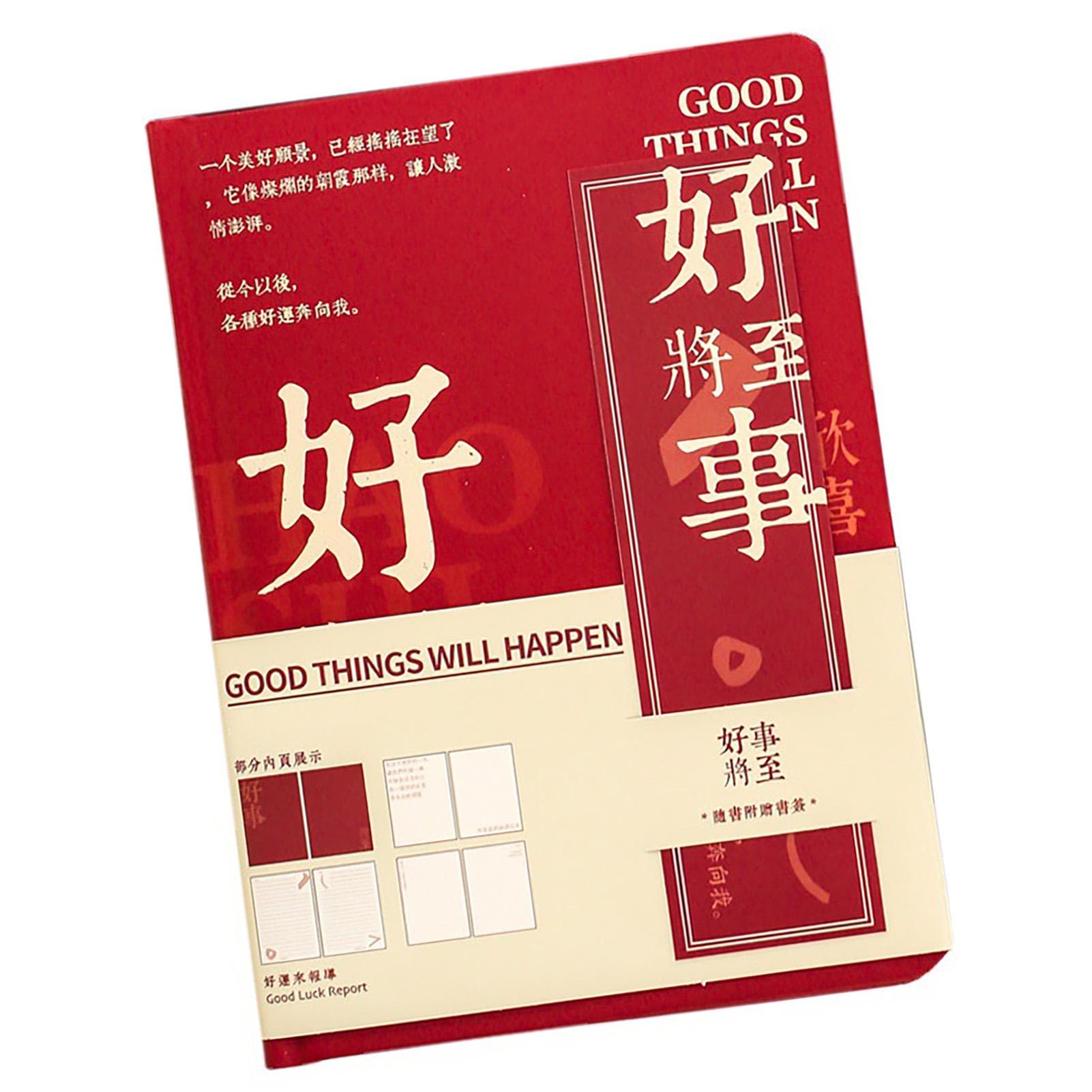 Travel Notebook 192 Pages Smoothing Ink Proof Thick Paper Blank Ruled Gridded Office Notebook for