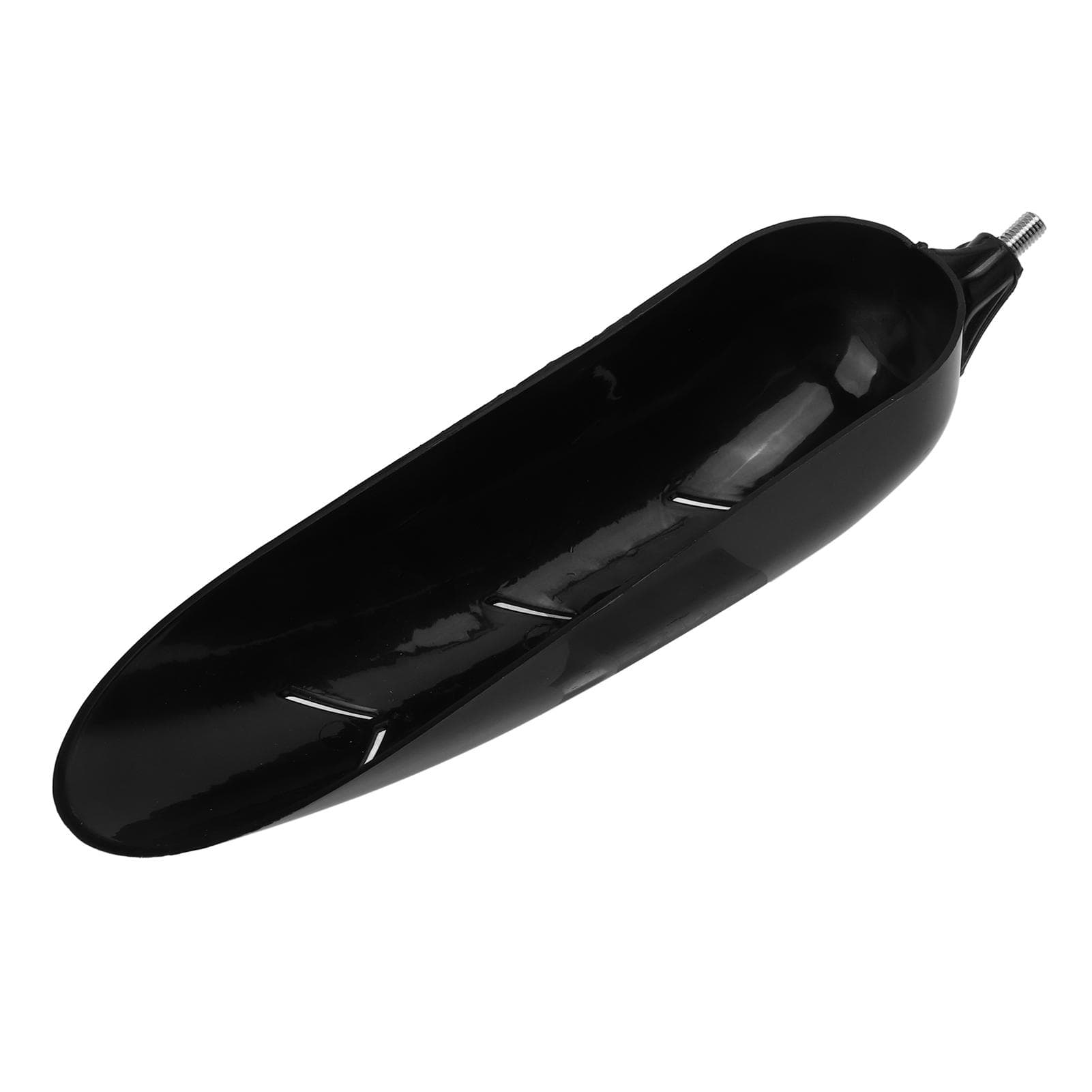 Fishing Baiting Throwing Spoon Head Plastic Bait Spoon Thrower with Bottom Hex Design