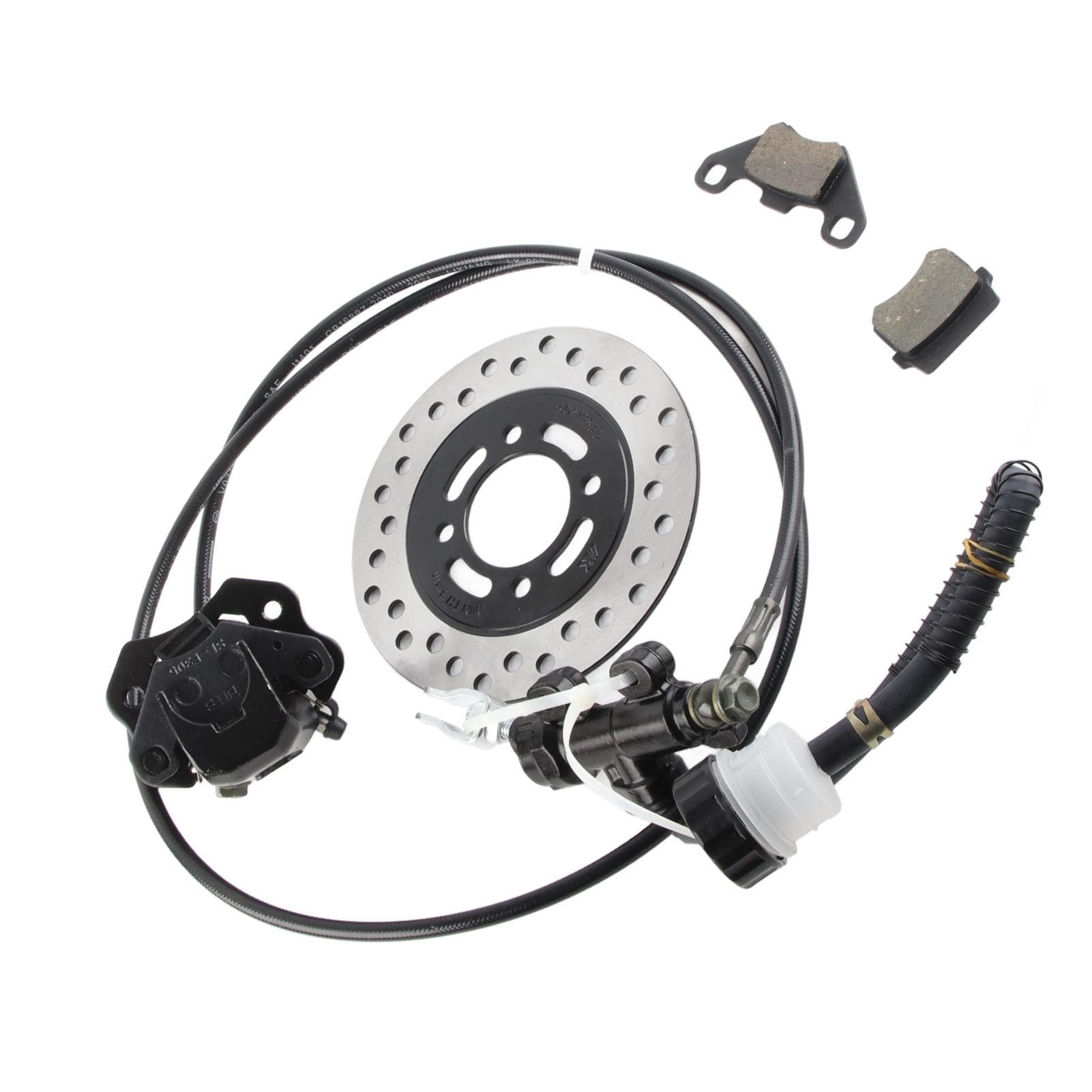 Disc Brake Kit Brake Pad Disk Rotor for 50cc 110cc 125cc 150cc 200cc 250cc Dirt Bike Quad ATV Go