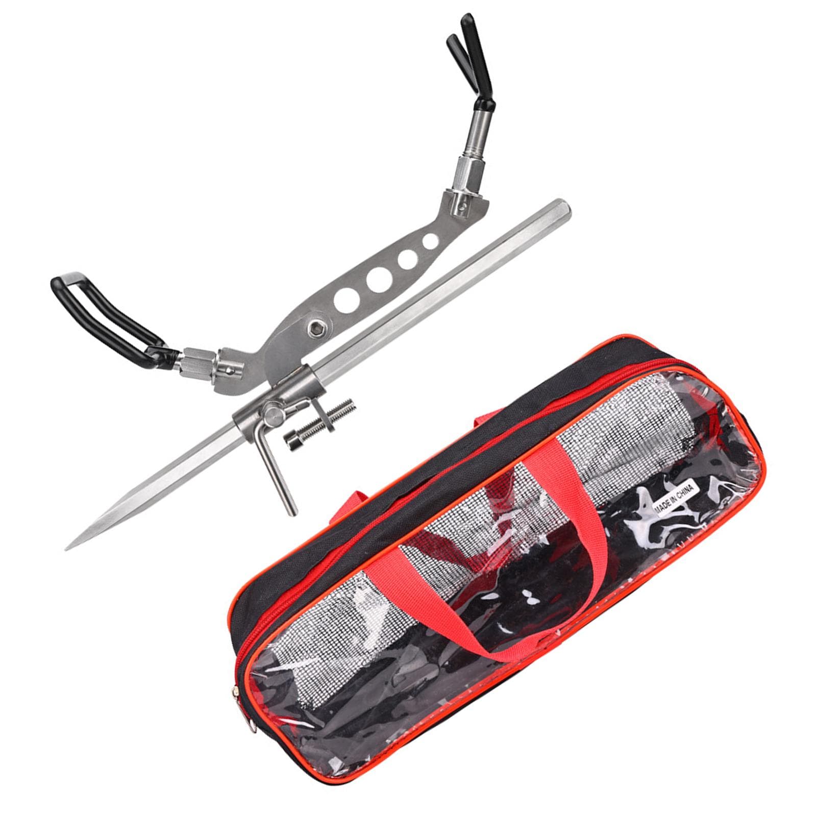 Stainless Steel Fishing Rod Stand Folding Fishing Rod Rack Sea Fishing Pole Bracket Type A