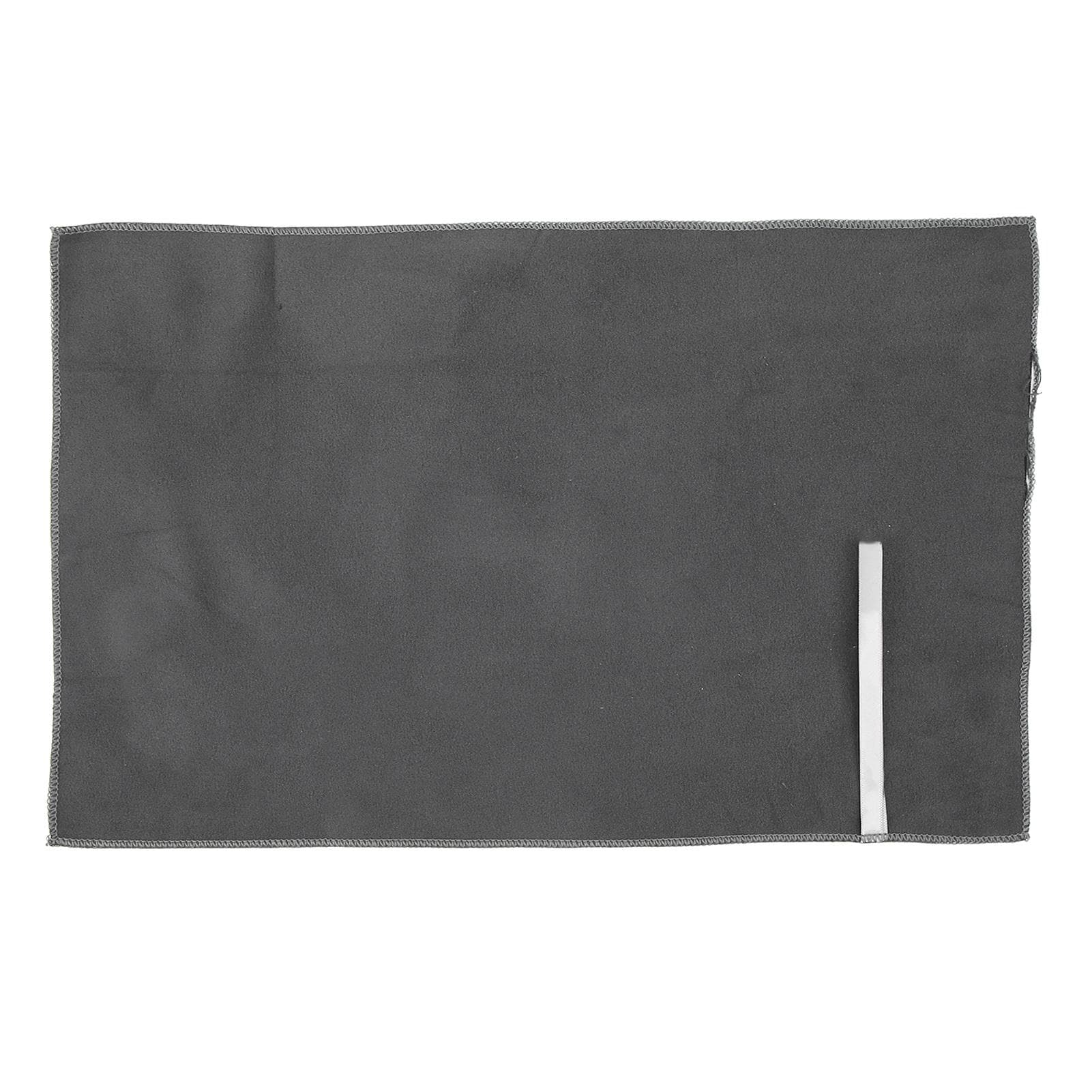 Snooker Cue Cloth Remove Dirt Dust Soft Cotton Pool Club Cleaning Towel Dark Grey