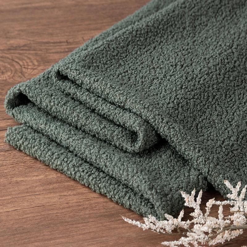 100x160cm Polar Fleece Cloth Polyester Autumn Winter Small Roll Teddy Cashmere Plush Fabric DIY Clothing Handmade Sewing 100x160cm