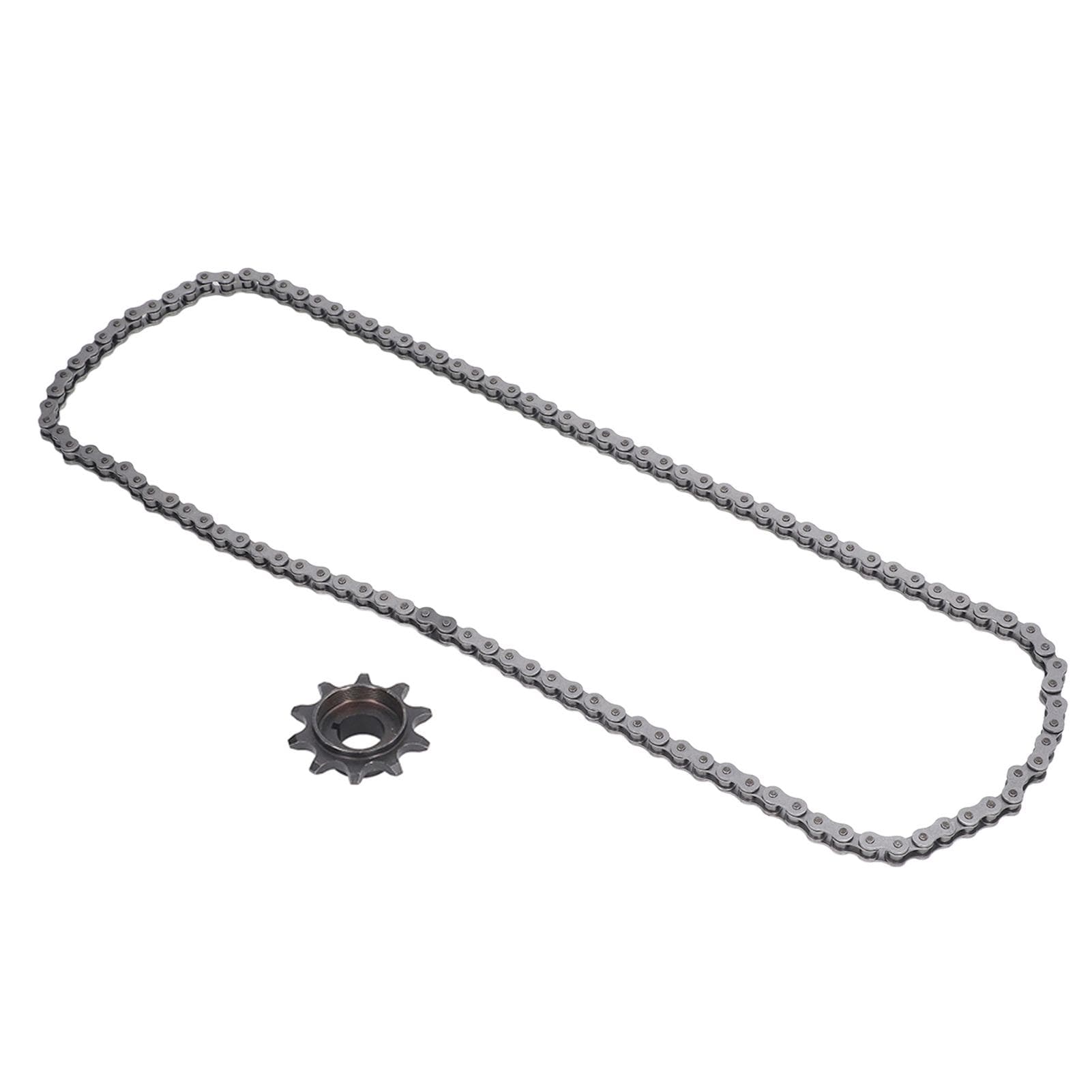415 Chain 110 Links with Drive Sprocket Motorized Bicycle Chains for 49cc 66cc 80cc Electric