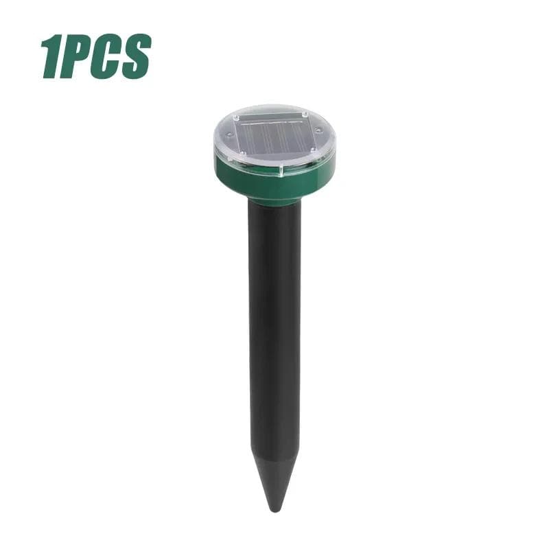 Solar Ultrasonic Electronic Mouse Repeller Snake Repeller Insect Repeller High Power Vibration Built Battery IP64 Sun Charging