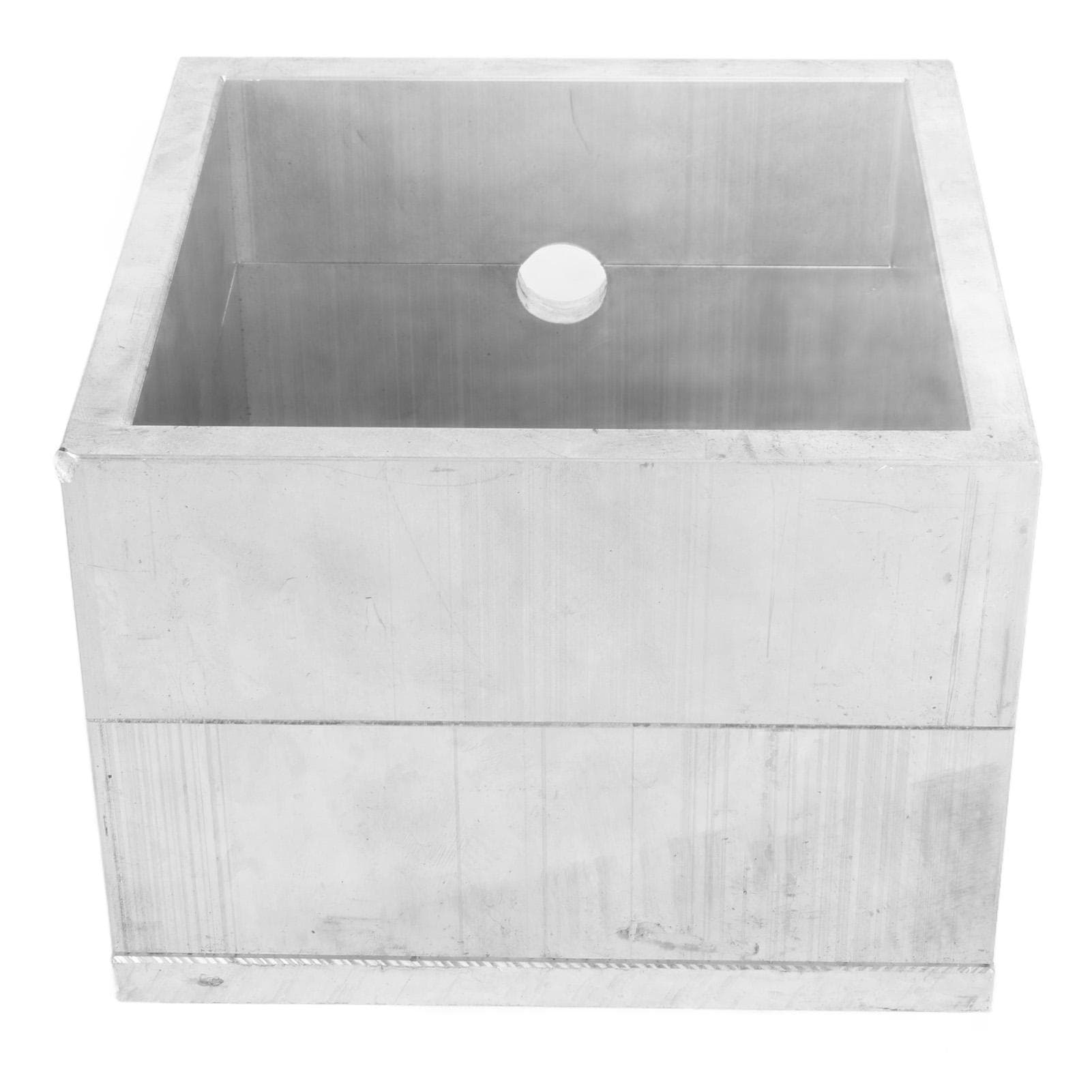 Sand Casting Sandbox Square Aluminium Alloy DIY Metal Ring Jewelry Casting Container for Jewelry