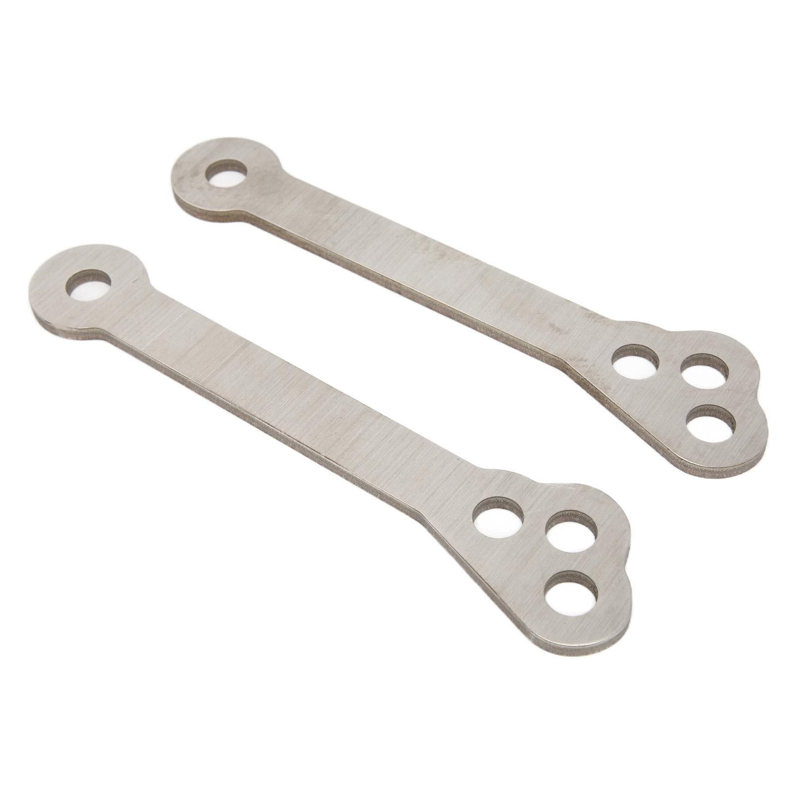2pcs Motorcycle Rear Lowering Links Kit Stainless Steel Silver Replacement for CB500X CB400X