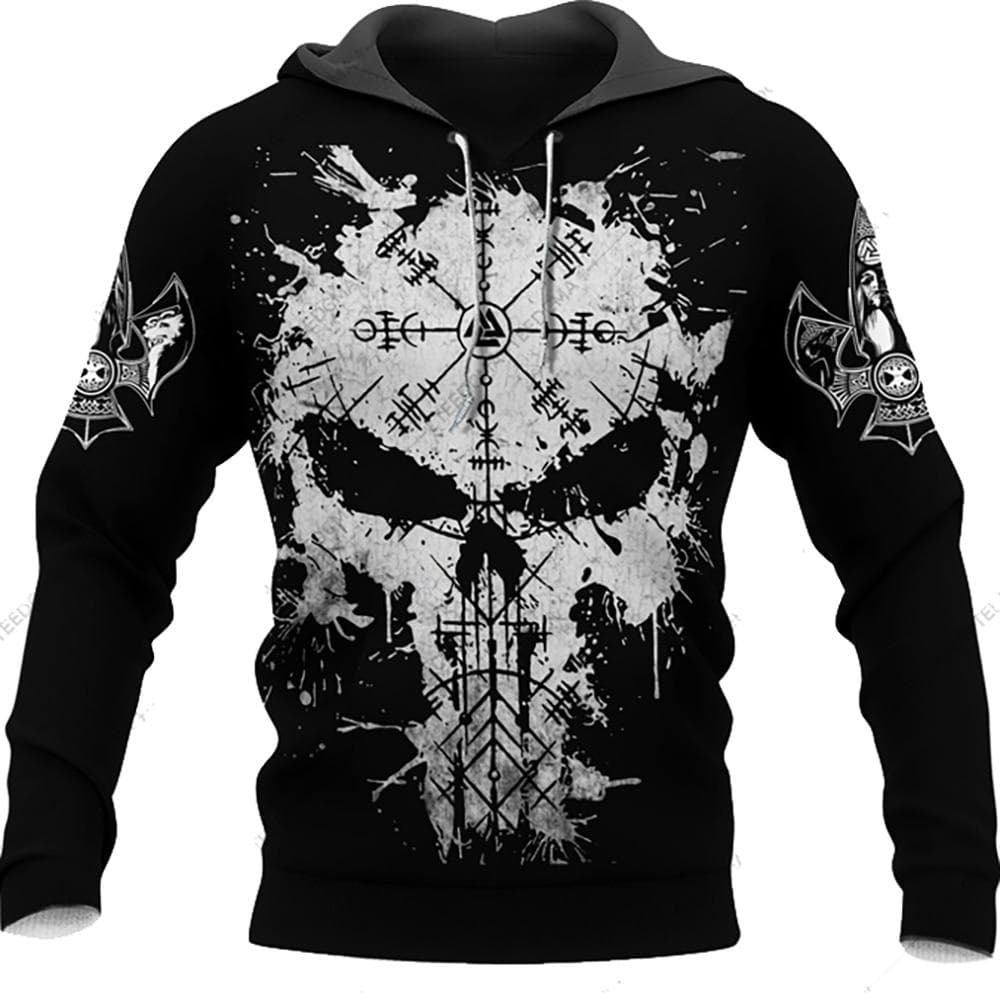 Men's Hoodies Sweatshirt 3D Print Horror Skull Streetwear Harajuku Pullover Hip Hop Jacket Men Women Tracksuit Oversized Hoodie 5XL