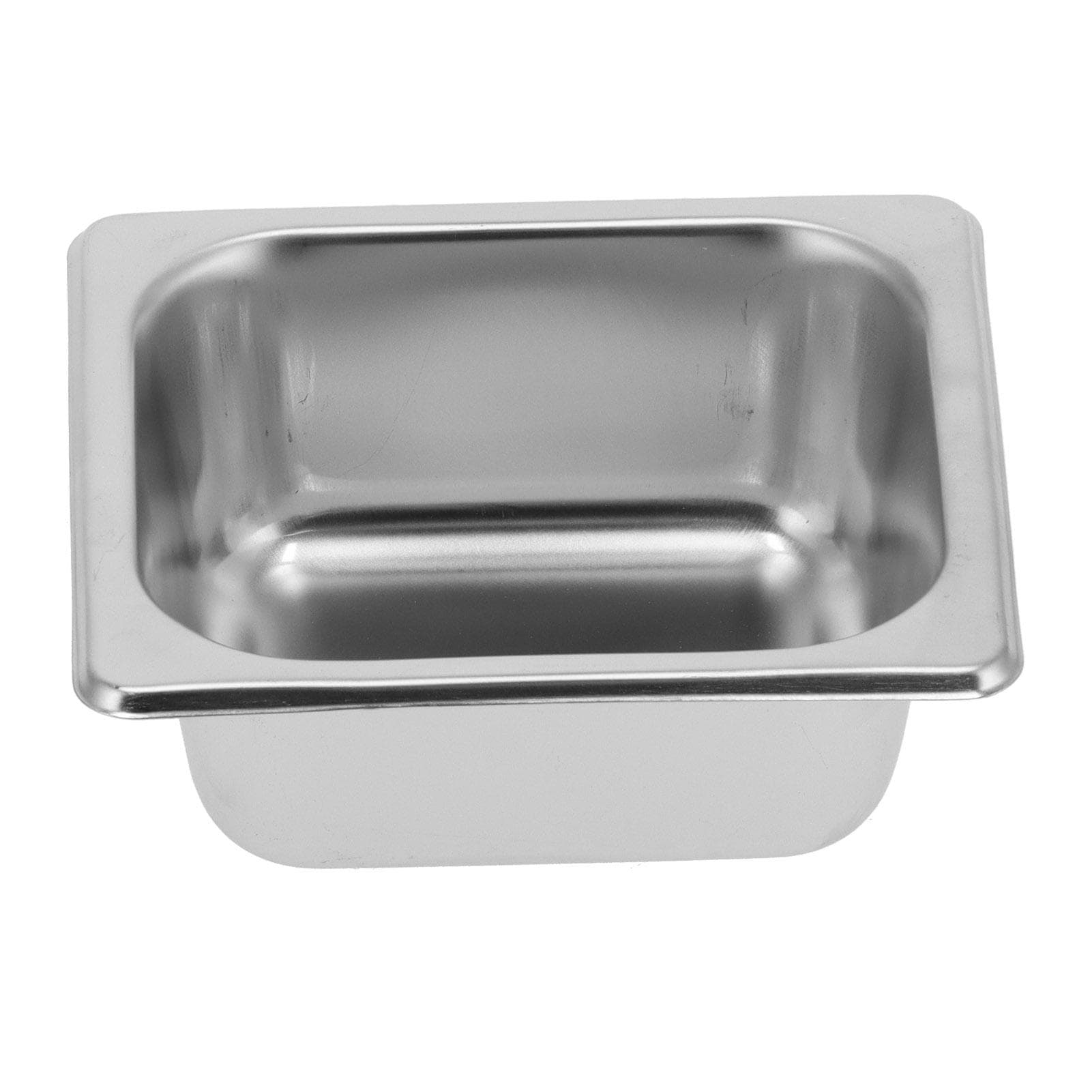 Stainless Steel Basin Food Bowl Buffet Basin Insulation Counter Basin for Home Canteen Meal Hotels