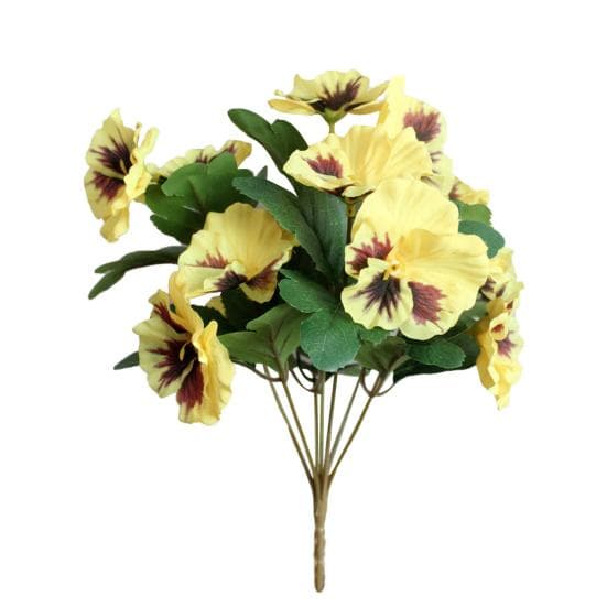 1Pc Artificial Flower Pansy Garden DIY Stage Party Home Wedding Craft Decoration