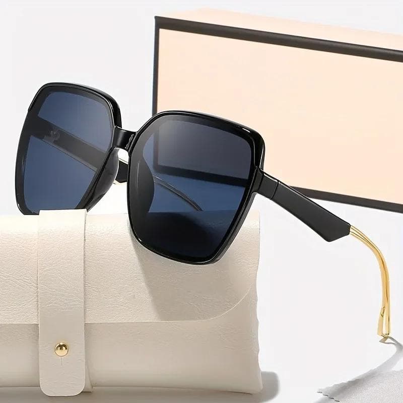 Square Sunglasses Women Retro Vintage Gradient Oversized Sun Glasses Female Fashion Trendy Oculos De Sol
