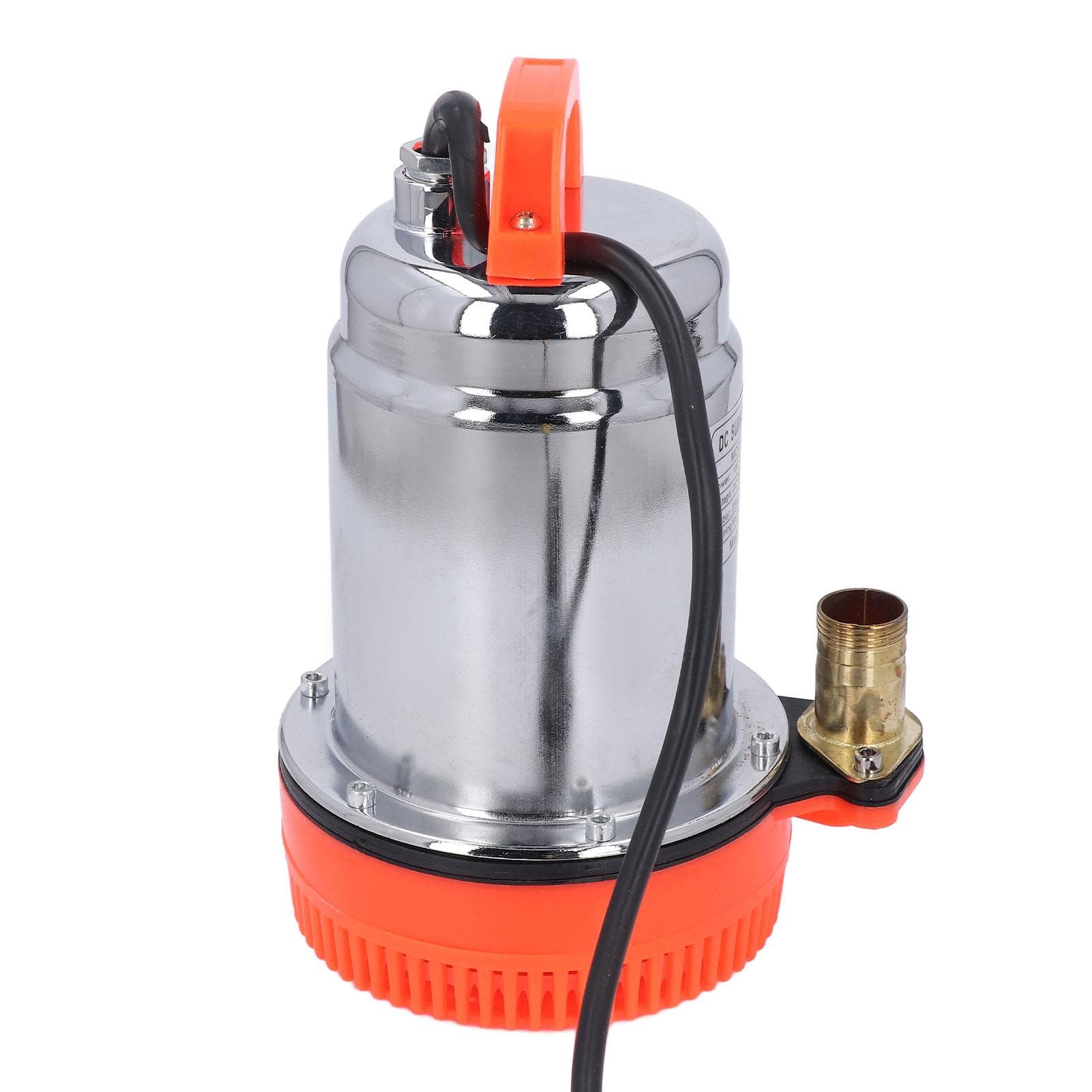 DC Submersible Pump 12V 180W 3meter3h Solar Powered Well Booster Pump 8m Lift 1in Outlet