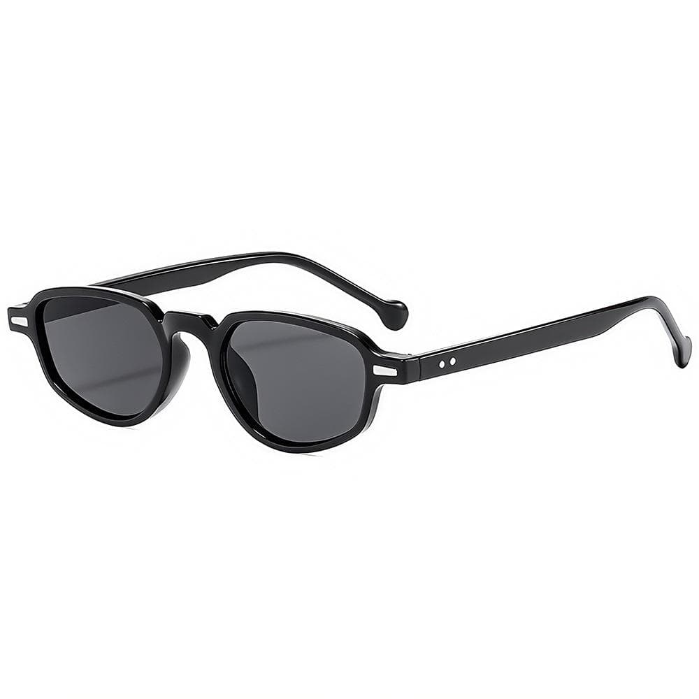 New Retro Punk Cat Eye Women Sunglasses Y2K Brand Classic Rice Nail Design UV400 Protection Outdoor Casual Glasses as picture