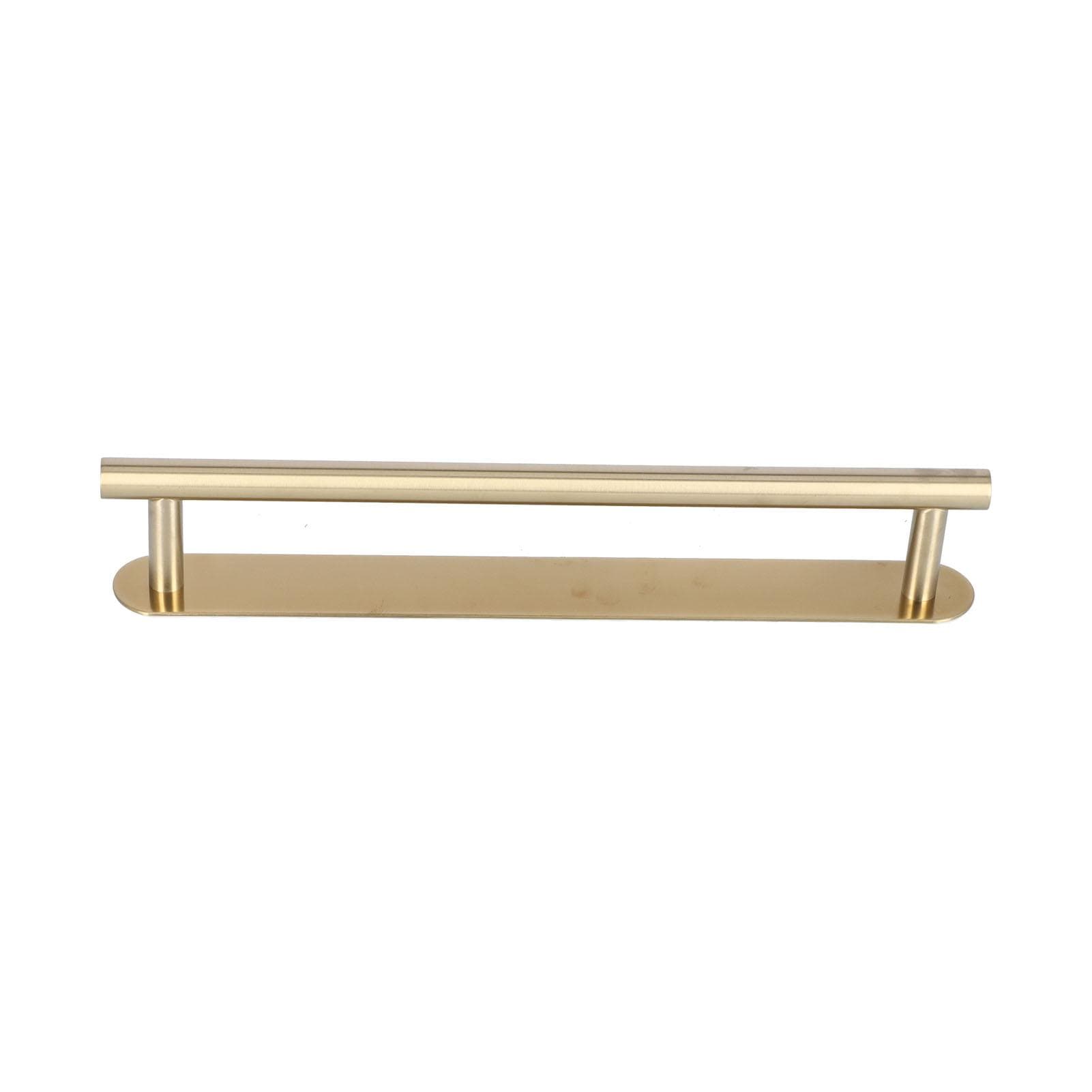 Single Rod Towel Bar 304 Stainless Steel Wall Mount Adhesive Kitchen Dish Cloth Hanger Brushed 50cm/19.7in