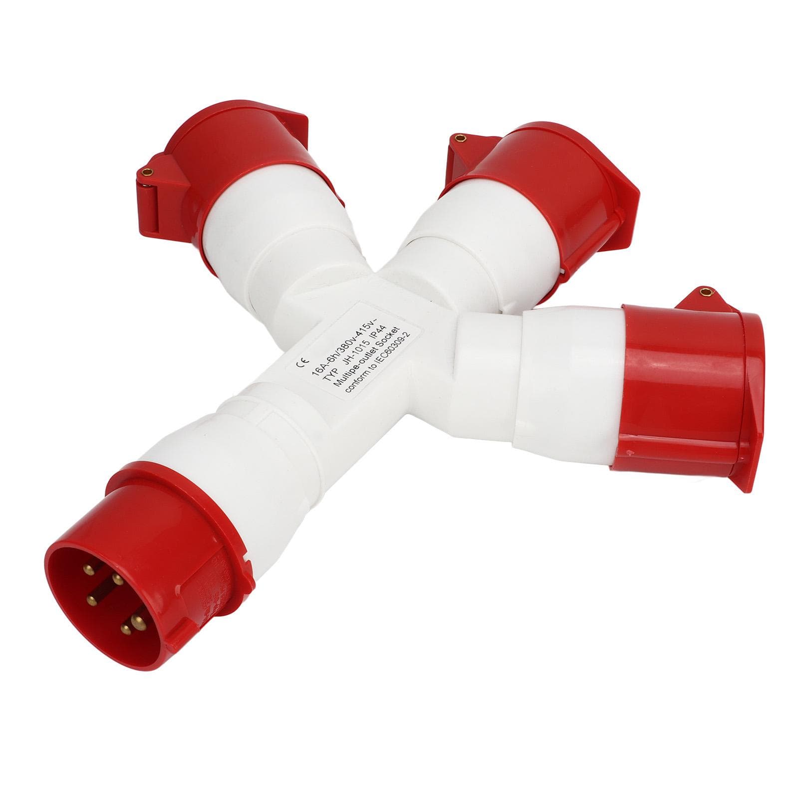 5 Pin Industrial Plug Multiple Socket 380?415V 3 Phase 16A Waterproof PA66 Shell Aviation Connector