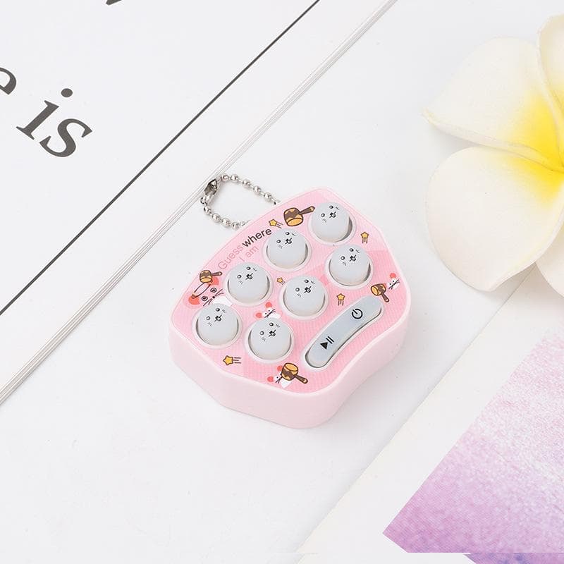 Fidget Toys Whack A Mole Game Decompression Toy Keychain