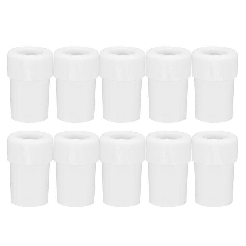 10pcs Dental Saliva Suction Ejector Strong to Weak Tube Converter Connector Adapter11mm to 6.5mm