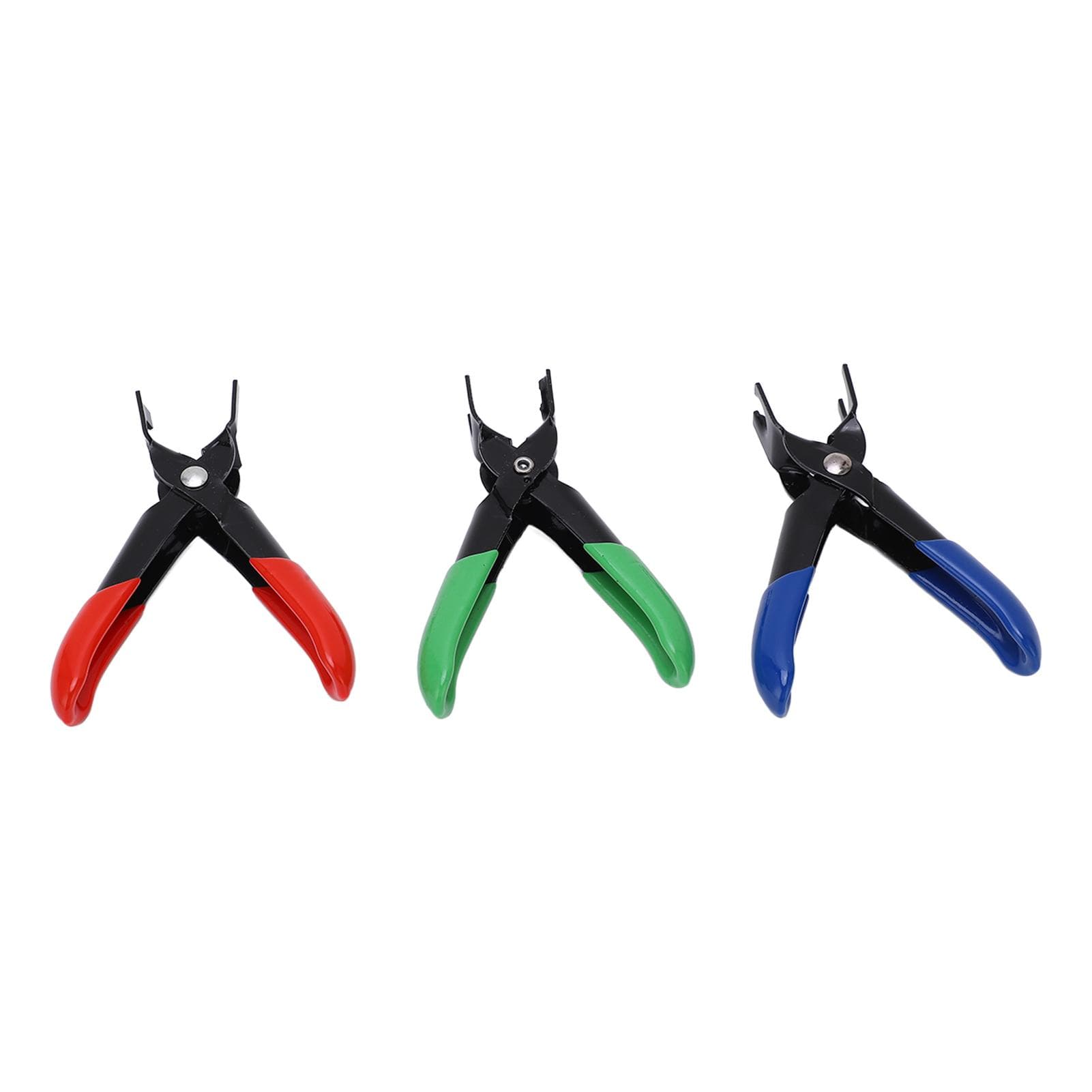 3PCS Fuel Line Disconnect Removal Pliers Set Ergonomic Rubber Coated Handles Universal for Petrol