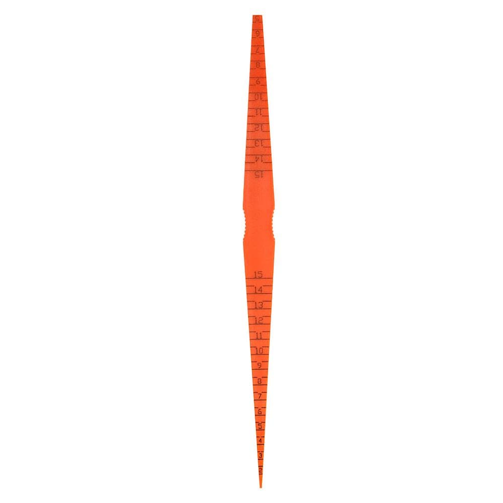 Car Panel Gap Alignment Gauge Simple Tool for Hood Clearance Measurement Scale In Millimetres orange