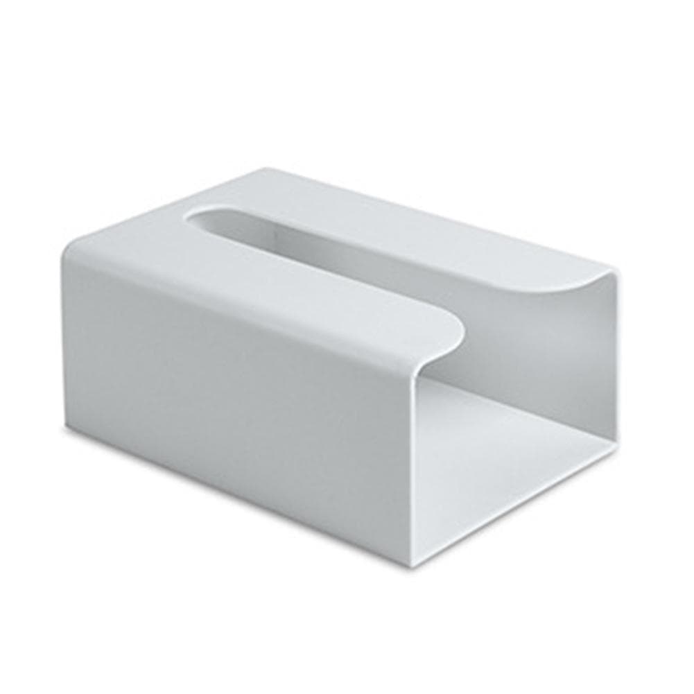 Innovative Wall Mounted Tissue Box Toilet Paper Napkin Box for Home Kitchen Bedroom (Gray) grey