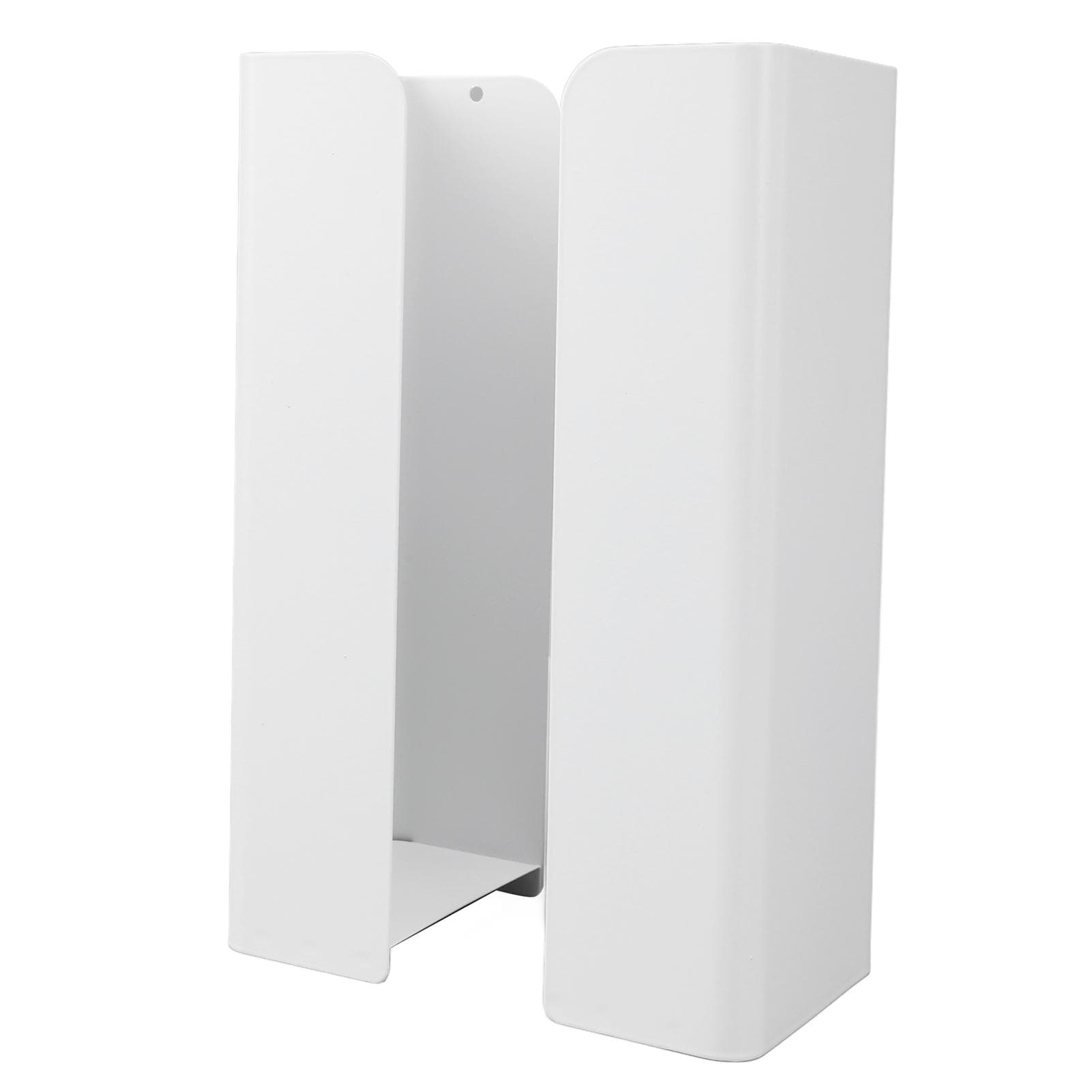 Magnetic Tissue Holder No Punching Paper Towel Box Wall Mounted Multifunctional Magnetic Tissue white