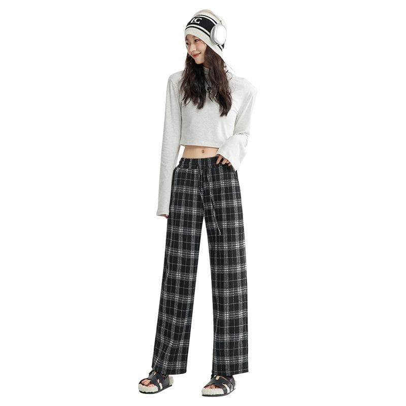 Velvet Pants for Women In Autumn and Winter Thickened Casual Pants for Women To Look Slim In Women Straight Pants Wide-leg Pants for Women 2XL