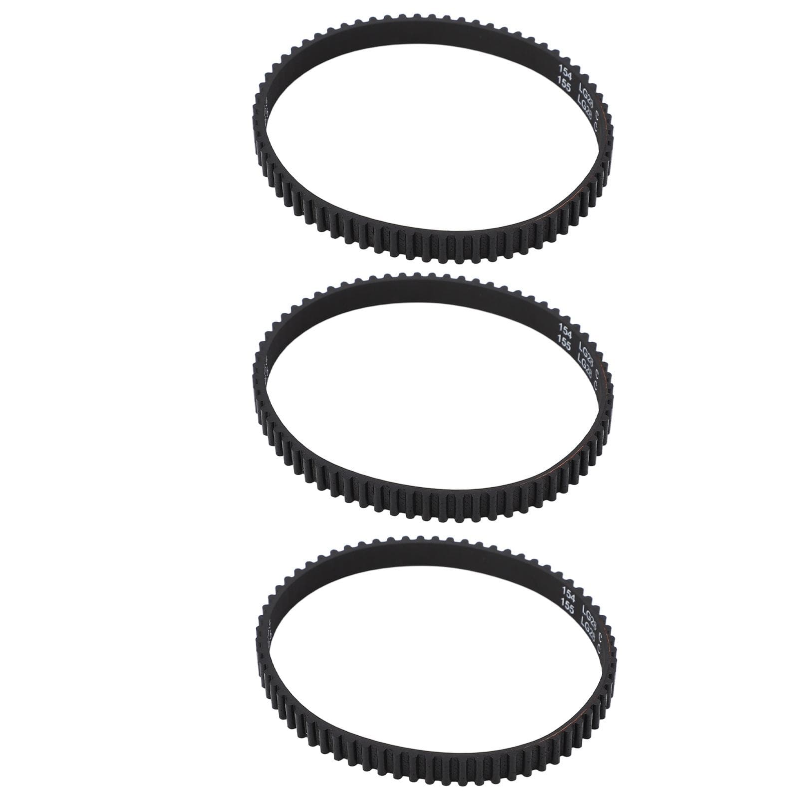 3 Pcs Vacuum Cleaner Replacement Belt Standard Rubber Vacuum Belt for Bissell ProHeat 2X