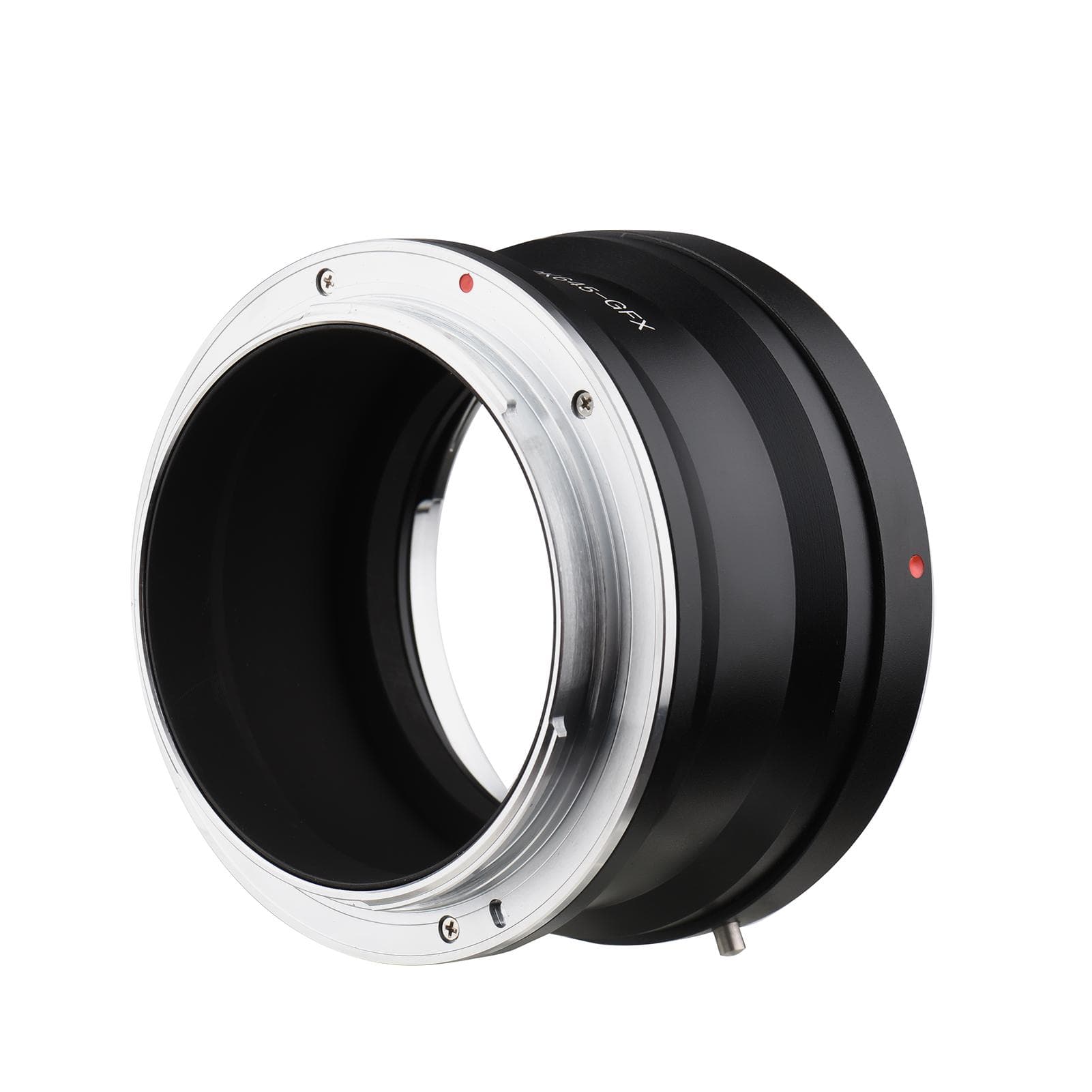 PK645-GFX Camera Lens Adapter Replacement for Pentax PK645 Lens to Fujifilm G Mount GFX100 GFX50S black