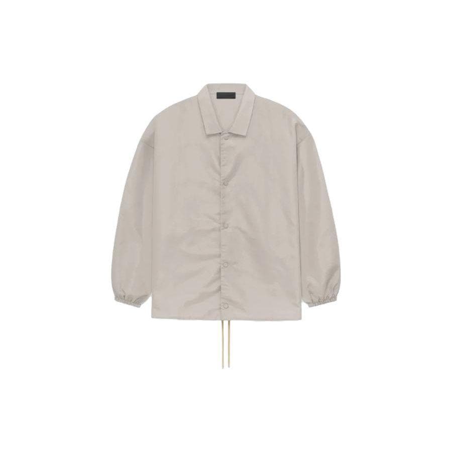 Fear of God Essentials Coaches Jacket Silver Cloud Men Outerwear Grey 202BT232012F L