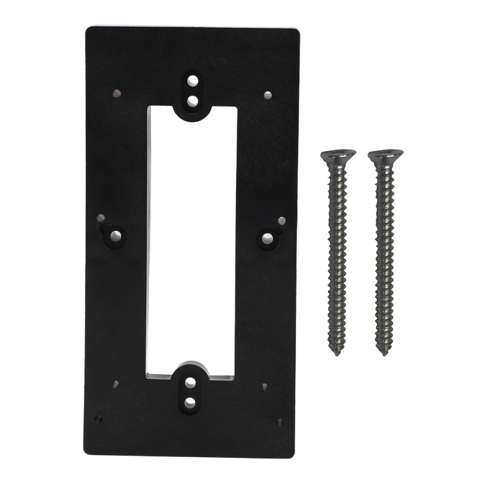 Video Doorbell Mount Multifunctional Soft Fixation Mounting Bracket Universal for Most Brand black