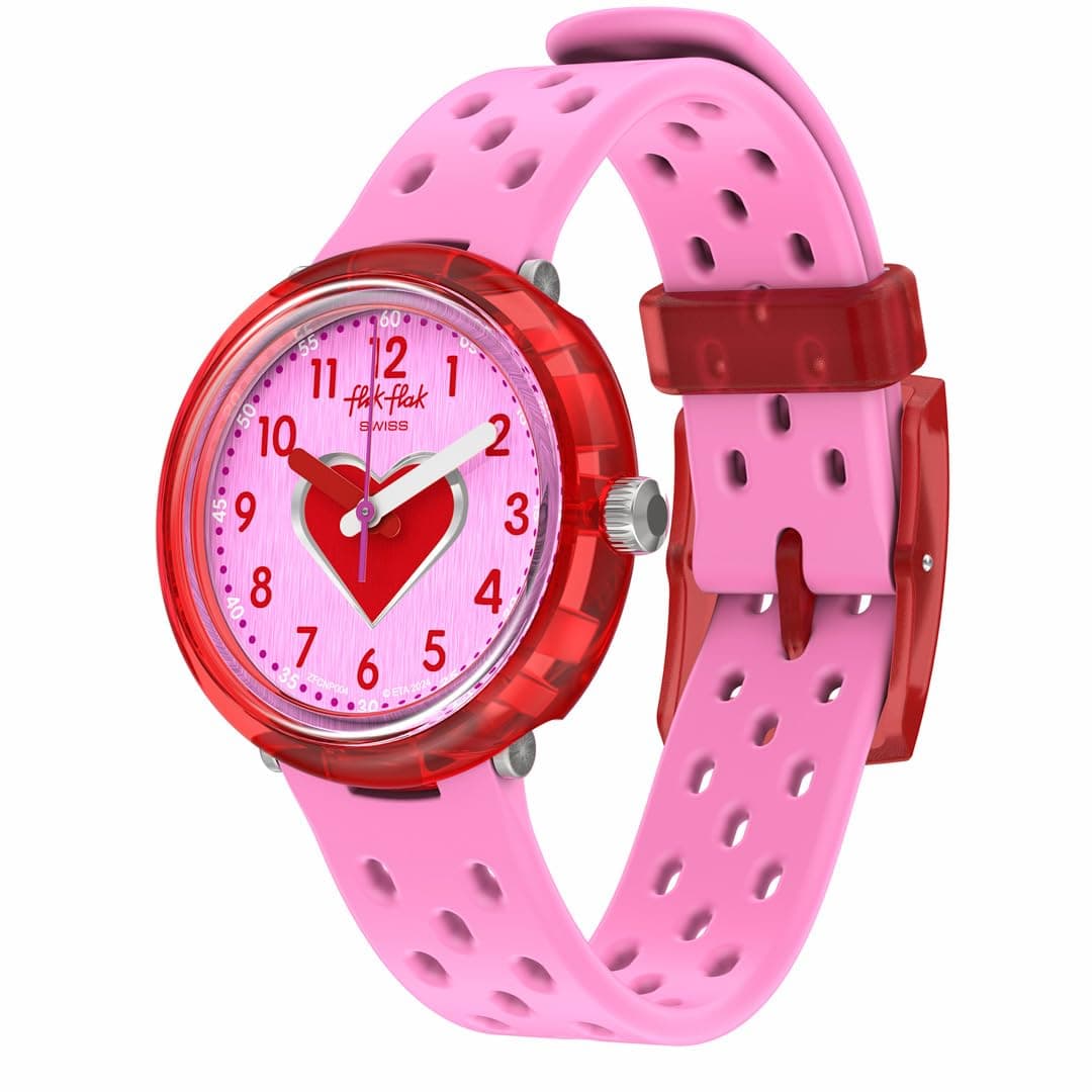 Flik Flak Kids' Watch Fizz FCNP004 Girls' Pink