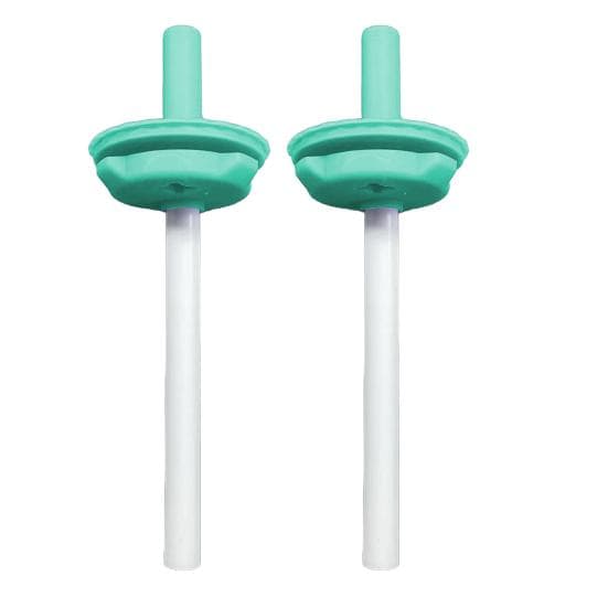 2Pcs Flexible Straw for Owala Kids Water Bottle 12/15oz BPA-Free Silicone light blue