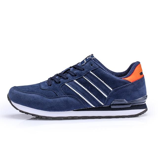 New Sports and Leisure Shoes Comfortable and Breathable Running Shoes Outdoor Travel Shoes 42 blue