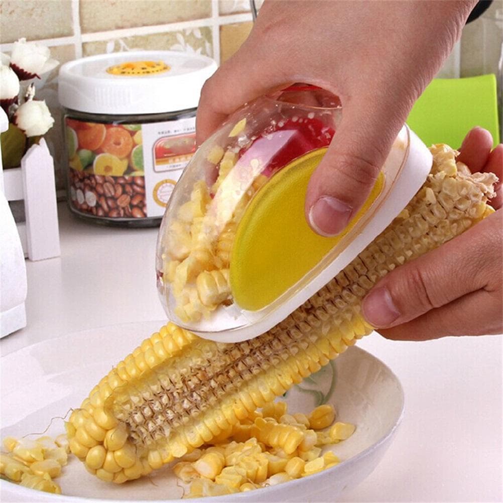 Manual Corn Stripper Corn Peeler Corn Cutter Corn Cob Remover Corn Stripping Tool Kitchen Cooking