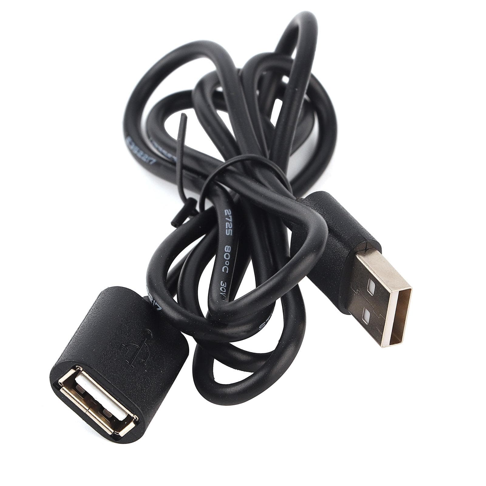 5i Rubber TPE Soft Wire Black Lightweight Smart Bracelet USB Charging Cable Watch Charger for