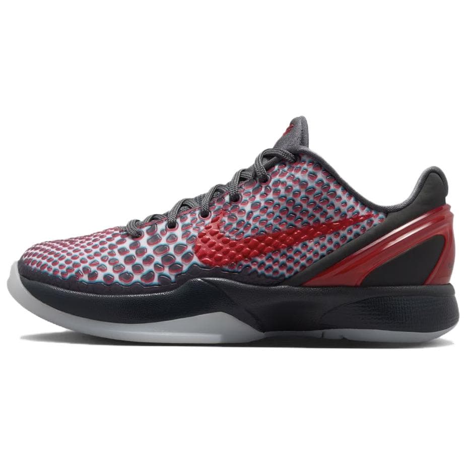 Nike Zoom Kobe 6 Protro GS 3D All-Star Kids Sneakers Multi-Color Dark-Grey Chlorine-Blue-Daring-Red HM4824-002 40