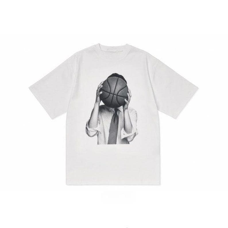 2026 BTS Summer Fashion Trendy Men Women Vintage Top Hip Hop Streetwear Oversized Tshirt Vintage Bangtan Shirt, Retro Black & White Aesthetic Shirts S grey