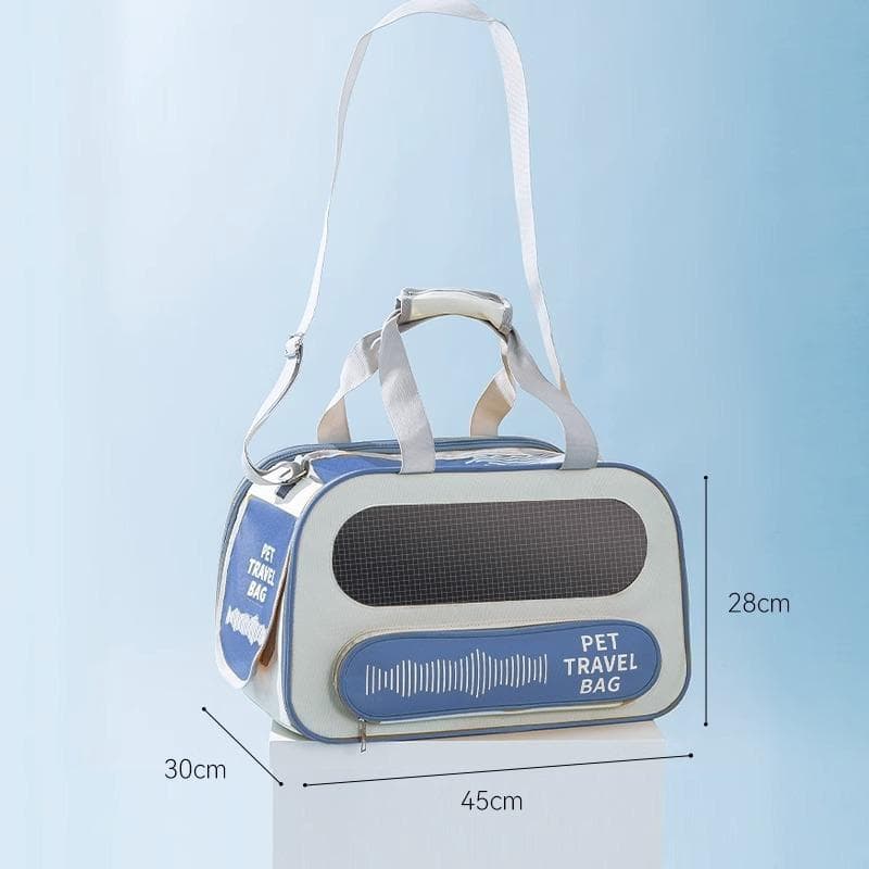 Mengqu Space Capsule Going Out Double Shoulder Pet Bag Portable Breathable Cat Bag Large Pet Backpack Universal