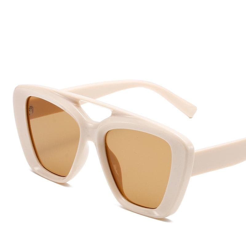 New Vintage Square Sunglasses Women Men Brand Rectangle Sun Glasses Female Oval Eyewear Oculos De Sol for Male Female Eyeglasses MULTI