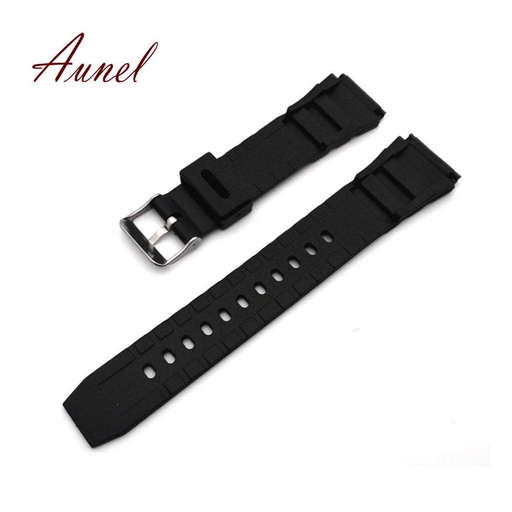 Fantastic 18-22mm Silicone Rubber Waterproof Sport Wrist Watch Band Strap 20mm