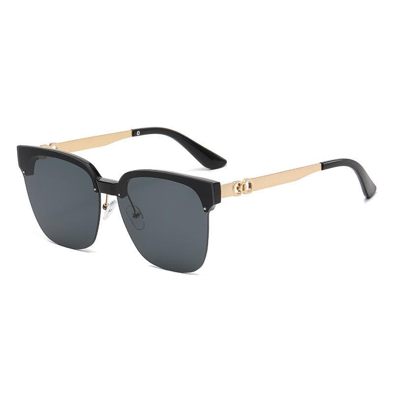 New fashion ins style sunglasses UV400 protection ultra-light half-frame glasses for men women DS-5111