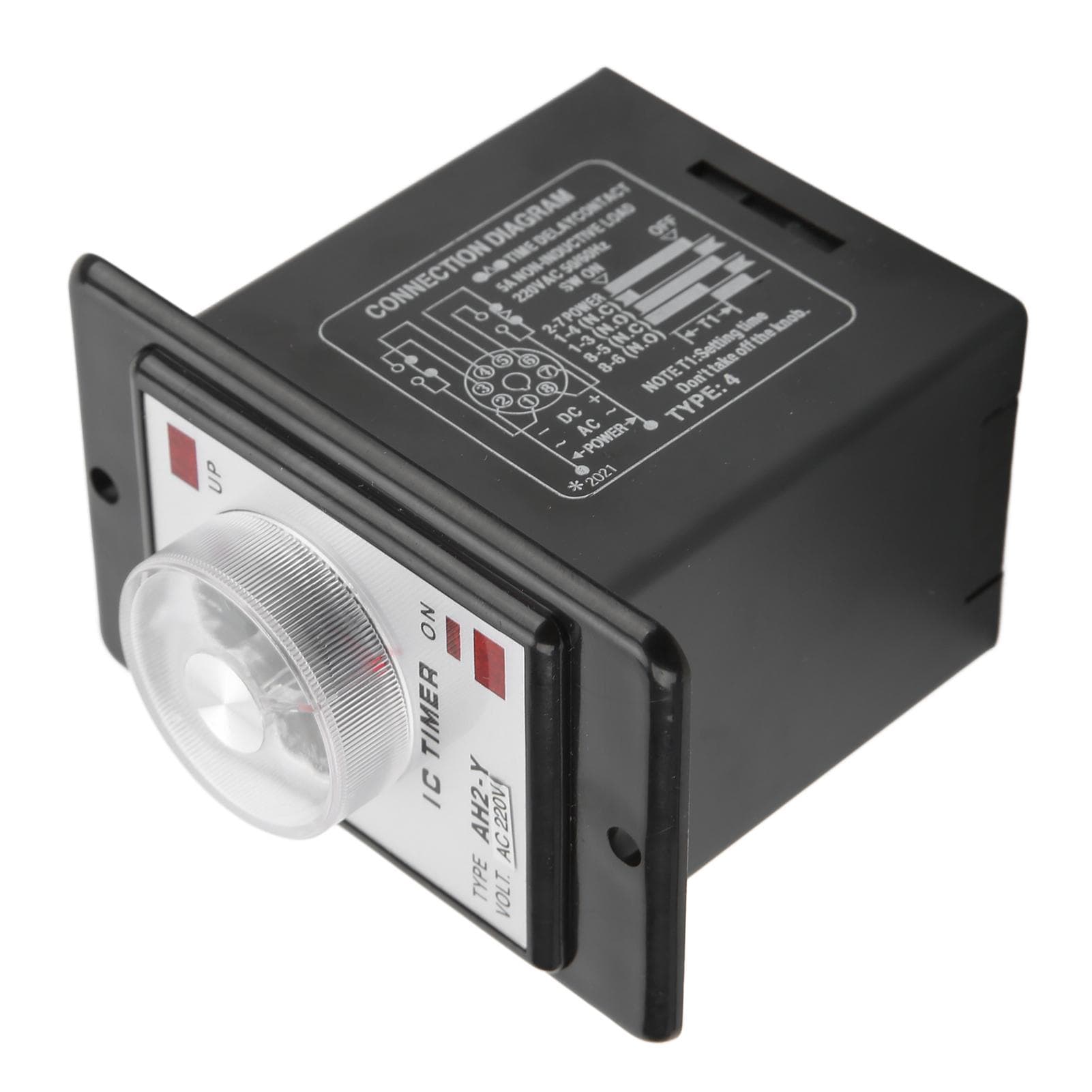 AH2?Y 6S Time Controller Compact 8 Feet Pointer Type Timer for Automation Equipment