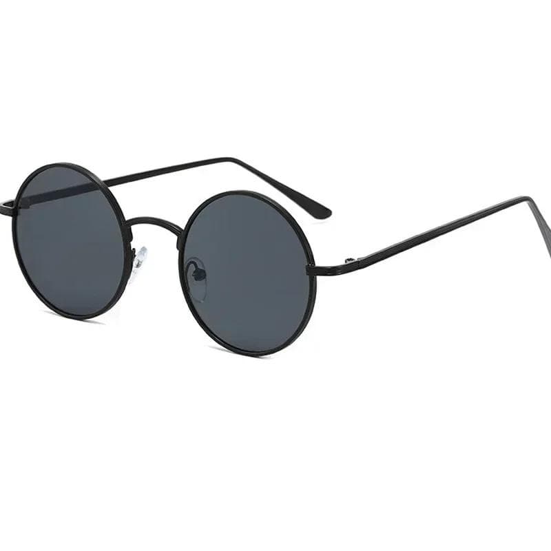 Retro Punk Sunglasses for Men Women Vintage Round Metal Frame UV400 Protection Colorful Lens Fashion Eyewear Gafas Sol