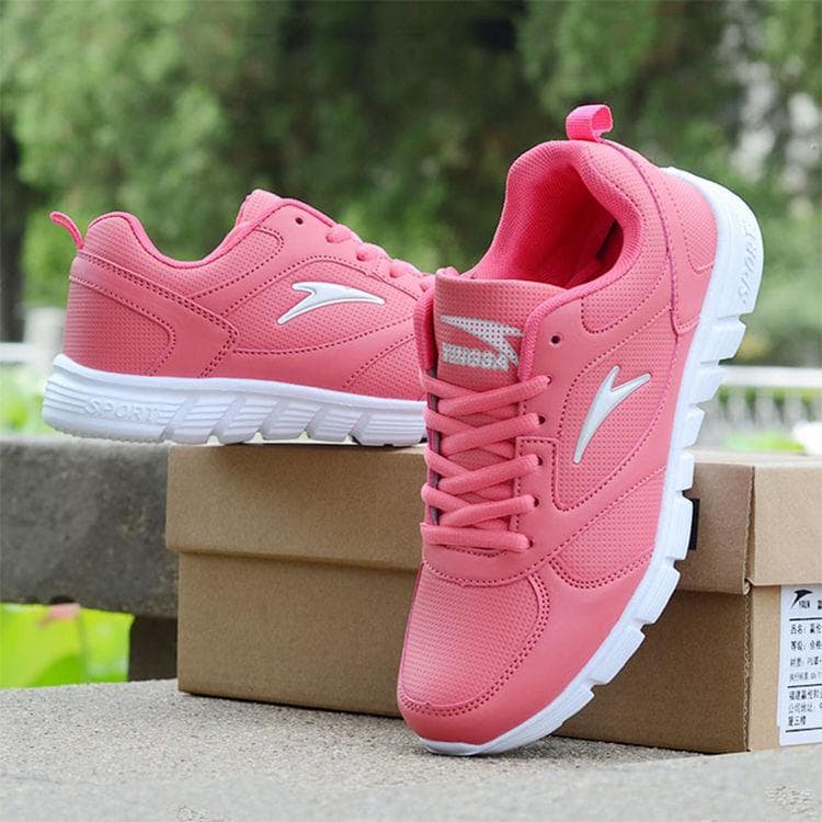 Spring and Autumn Leather Surface Sneakers Waterproof Casual Shoes White Running Shoes Student Fashionable Shoes White Sneakers Unisex Shoes Tennis 40 red