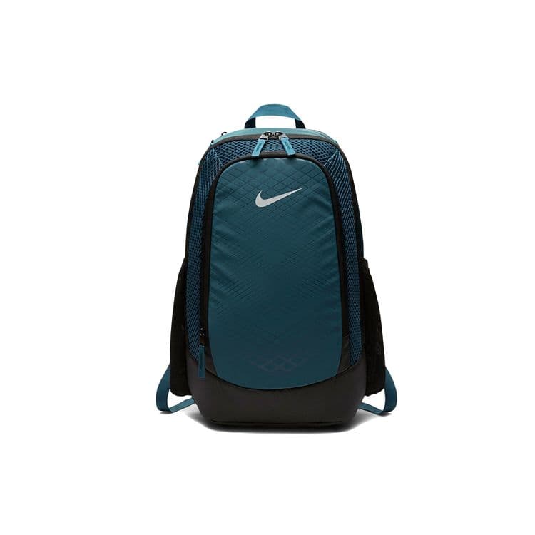Nike Air Max Sports Large Capacity Polyester Backpack Unisex Backpack Blue Green BA5474-498 Blue Green