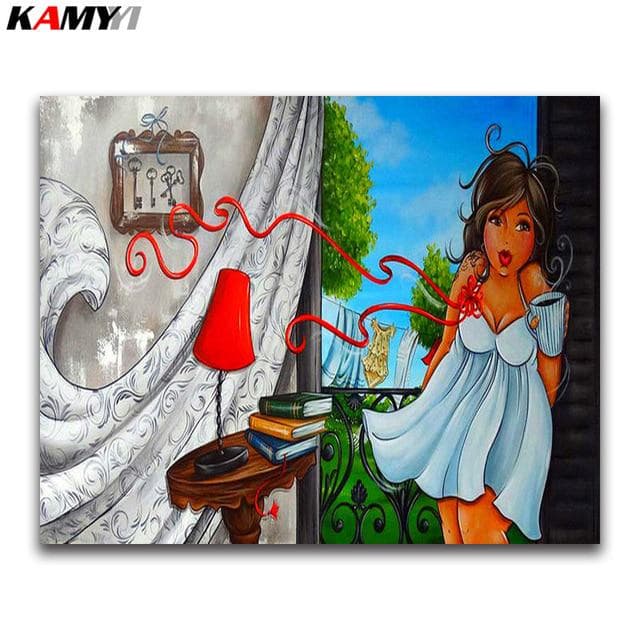 5D DIY Diamond Painting Diamond Embroidery Cross Stitch 20X30CM