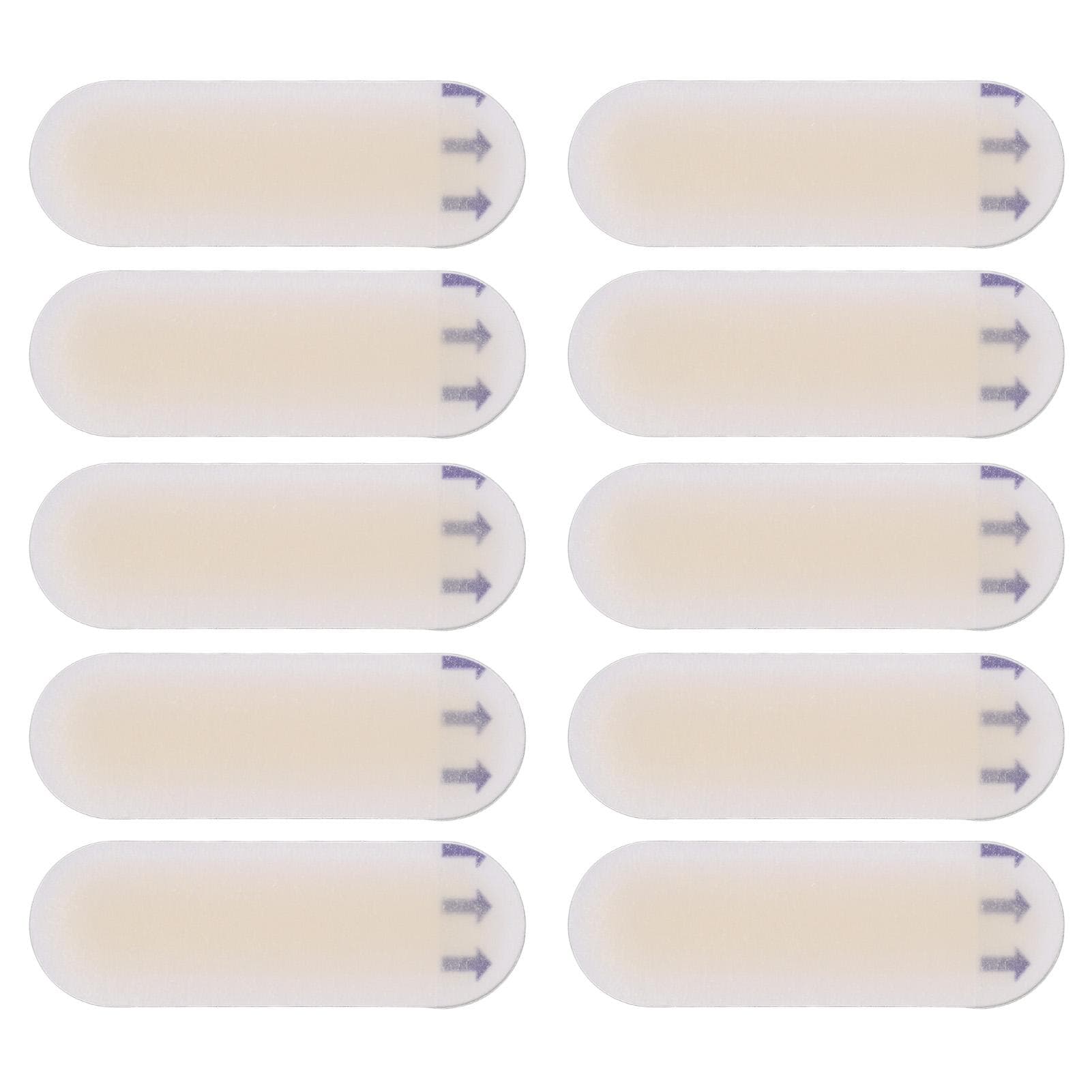 10 Pcs Gel Blister Pad 20x60mm Blister Stickers Prevent Foot Wear High Heels Gel Cushion