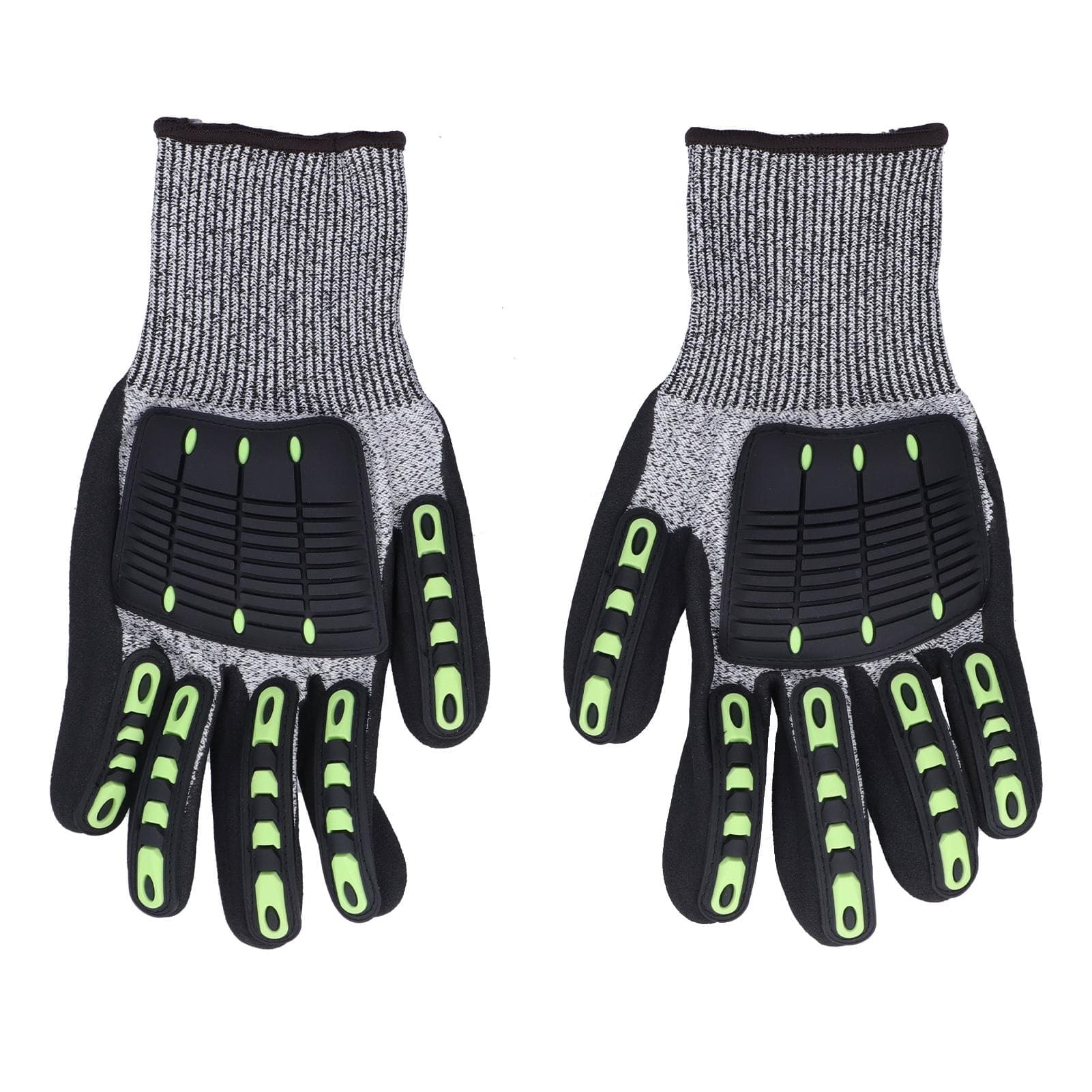 Protective Glove 5 Level Cut Resistant Anti Impact Glove Black Work Glove for Gardening Outdoor