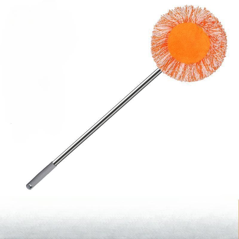 2M multi-function sweeper for ceiling and walls - flexible, suitable for both dry and wet use, easy to clean floors, tiles, glass and cars 2M orange