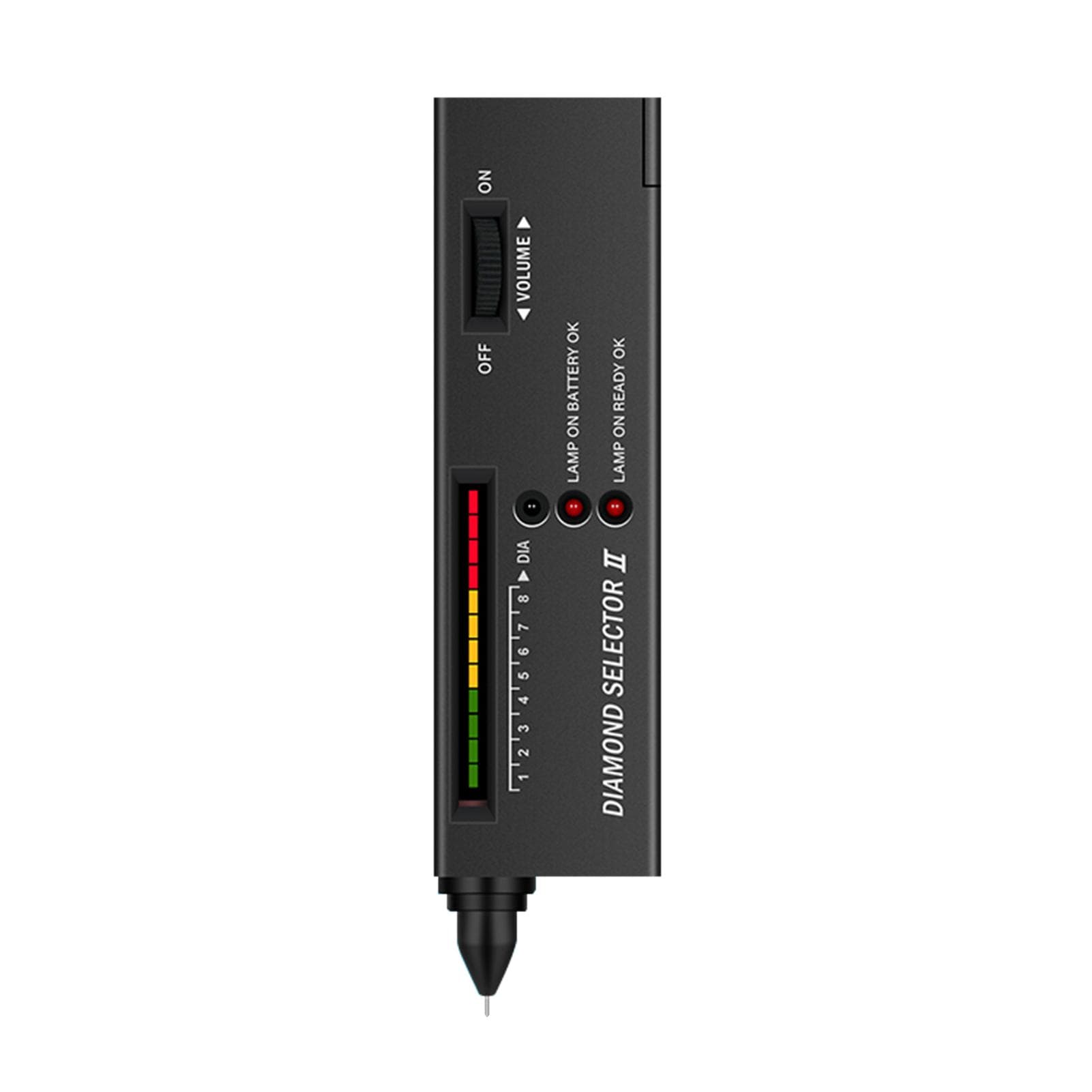 Diamond Selector II Professional LED Diamond Tester Diamond Indicator Jewelry Gem Crystal Jade black